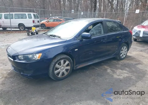 2013 Mitsubishi Lancer Sportback Es from USA, damaged, VIN JA32X2HU4DU012155